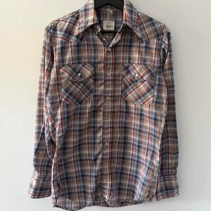 Vintage Men's 60/70s JC Penney Big Mac Flannel Shirt Medium
